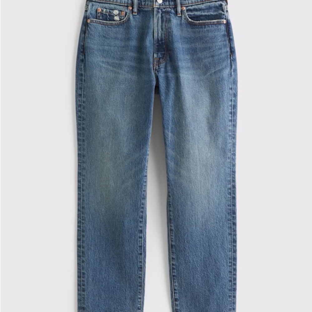 Abercrombie & Fitch Men's Athletic Straight Jeans 30w 32l